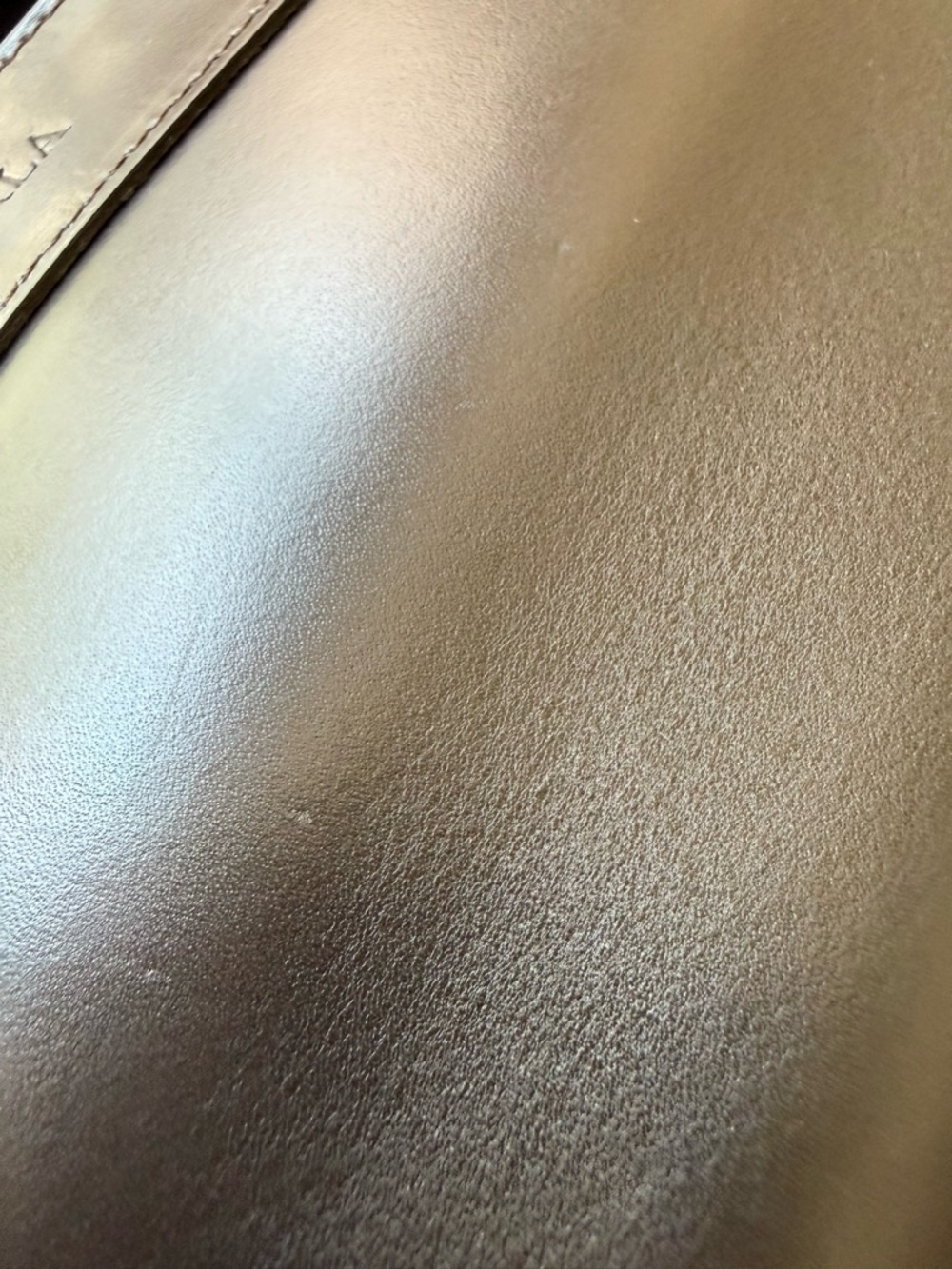 Furla Brown Genuine Leather Satchel Top Handle Bag Italy Silver Tone - Picture 14 of 15